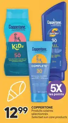 Brunet COPPERTONE Produits solaires sélectionnés offer