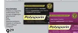 Brunet POLYSPORIN Crèmes ou onguents antibiotiques avec ou sans analgésique sélectionnés offer