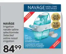 Brunet NAVÄGE Irrigation nasale saline sélectionnée offer