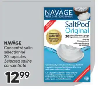 Brunet NAVÄGE Concentré salin sélectionné offer
