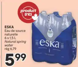 Brunet ESKA Eau de source naturelle offer