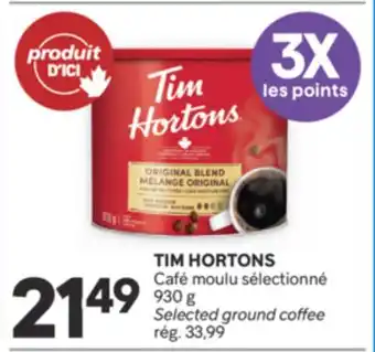 Brunet TIM HORTONS Café moulu sélectionné offer