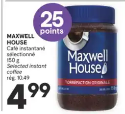 Brunet MAXWELL HOUSE Café instantané sélectionné offer