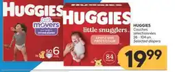 Brunet HUGGIES Couches sélectionnées offer