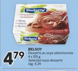 Brunet BELSOY Desserts au soya sélectionnés offer