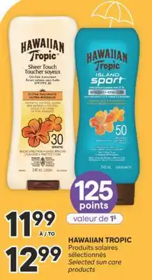 Brunet HAWAIIAN TROPIC Produits solaires sélectionnés offer