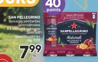 Brunet SAN PELLEGRINO Boissons pétillantes sélectionnées offer