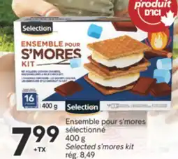 Brunet Selection Ensemble pour s'mores sélectionné offer