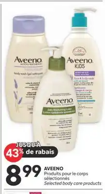 Brunet AVEENO Produits pour le corps sélectionnés offer