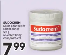 Brunet SUDOCREM Soins pour bébés sélectionnés offer