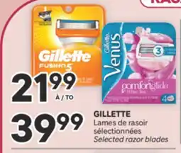 Brunet GILLETTE Lames de rasoir sélectionnées offer