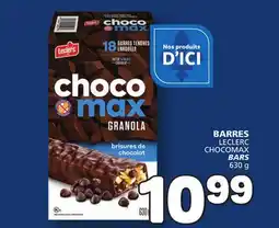 Marché Bonichoix LECLERC CHOCOMAX BARS offer