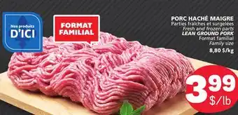 Marché Bonichoix LEAN GROUND PORK offer