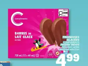 Marché Bonichoix COMPLIMENTS FROZEN TREATS offer
