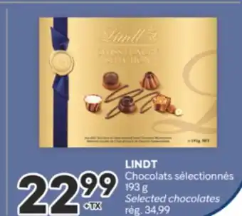 Brunet LINDT Chocolats sélectionnés offer