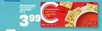 Marché Bonichoix COMPLIMENTS CRACKERS offer