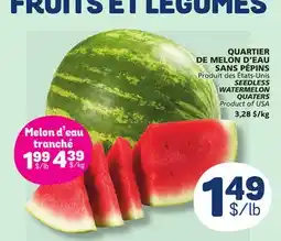 Marché Bonichoix SEEDLESS WATERMELON QUATERS offer
