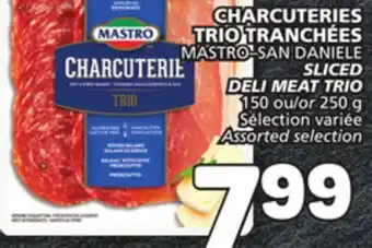 Marché Bonichoix MASTRO–SAN DANIELE SLICED DELI MEAT TRIO offer