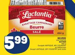 Marché Bonichoix BEURRE LACTANTIA BUTTER offer