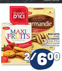 Marché Bonichoix DARE COOKIES offer