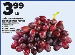Provigo TRÈS GROS RAISINS ROUGES SANS PÉPINS offer