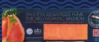 Marché Bonichoix VASCO & CO FROZEN SMOKED ATLANTIC SALMON offer