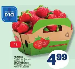 Marché Bonichoix STRAWBERRIES offer