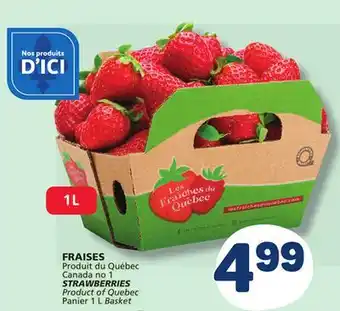 Marché Bonichoix STRAWBERRIES offer