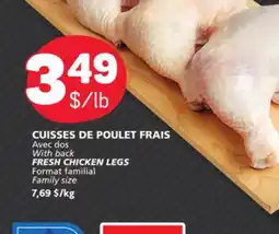 Marché Bonichoix With back FRESH CHICKEN LEGS offer
