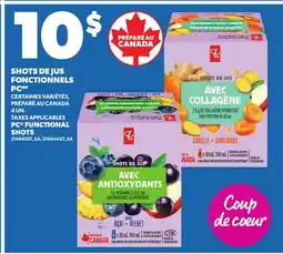 Provigo SHOTS DE JUS FONCTIONNELS PC, 4 UN offer