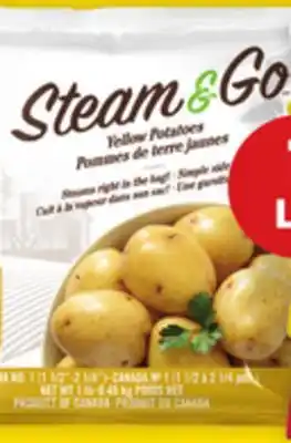 Giant Tiger Yellow Potatoes offer