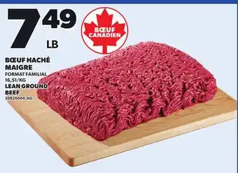 Provigo BŒUF HACHÉ MAIGRE offer