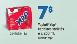 Provigo YOPLAIT YOP 6 x 200 mL offer