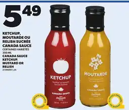Provigo KETCHUP, MOUTARDE OU RELISH SUCRÉE CANADA SAUCE, 350 ML offer