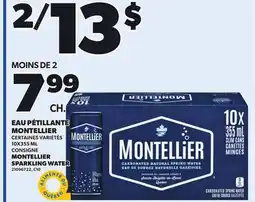 Provigo EAU PÉTILLANTE MONTELLIER, 10X355 ML offer