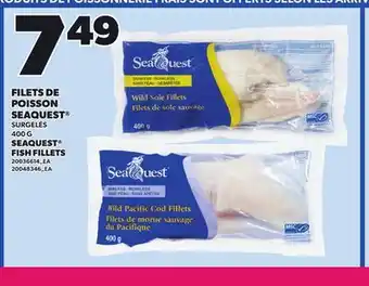 Provigo FILETS DE POISSON SEAQUEST 400 G offer