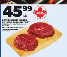 Provigo BIFTECK DE FILET MIGNON PC BŒUF ANGUS CERTIFIÉ offer