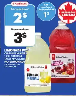 Provigo LIMONADE PC 1,89 L offer