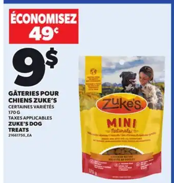 Provigo GÂTERIES POUR CHIENS ZUKE'S 170 G offer