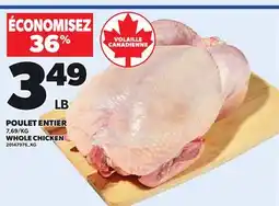 Provigo POULET ENTIER offer