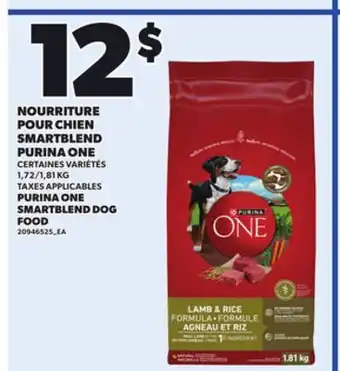 Provigo NOURRITURE POUR CHIEN SMARTBLEND PURINA ONE, 1,72/1,81 KG offer