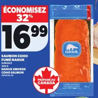 Provigo SAUMON COHO FUMÉ NANUK 300 G offer