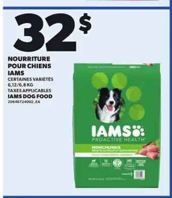 Provigo NOURRITURE POUR CHIENS IAMS 6,12/6,8 KG offer