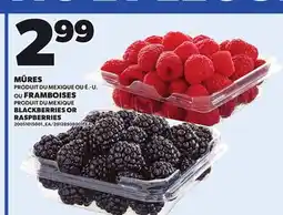 Provigo MÛRES OU FRAMBOISES offer