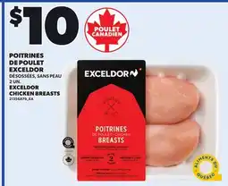 Provigo POITRINES DE POULET EXCELDOR 2 UN offer