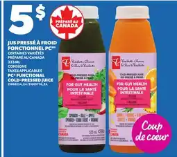 Provigo JUS PRESSÉ À FROID FONCTIONNEL PC 333 ML offer