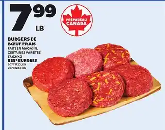 Provigo BURGERS DE BŒUF FRAIS offer