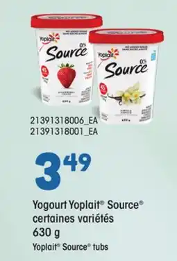 Provigo YOGOURT YOPLAIT SOURCE 630 g offer