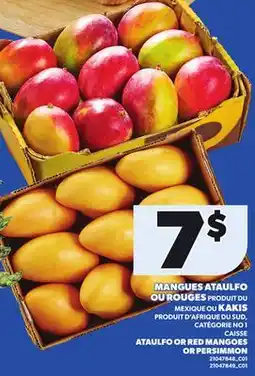 Provigo MANGUES ATAULFO OU ROUGES OU KAKIS, CAISSE offer