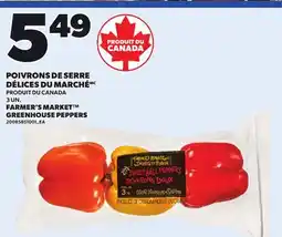 Provigo POIVRONS DE SERRE DÉLICES DU MARCHÉ, 3 UN offer